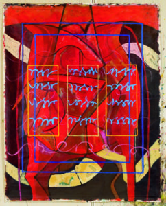 Baladin  -
Huile sur toile -
146x114 -
1990