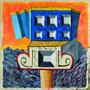 La volière -
Acrylique sur toile -
150x150 -
1991