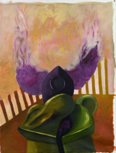 Un enclos de vie -
Acrylique sur toile -
130x97 -
1999