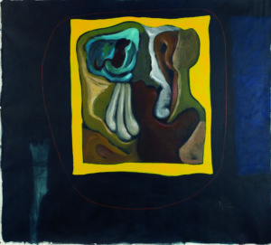 En parfait équilibre avec les rêves  -
Acrylique sur toile -
200x180 -
2003