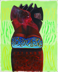 De l’autre côté de l’image  -
Acrylique sur toile -
162x130