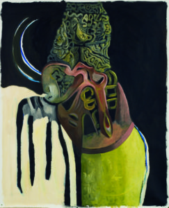 Le compromis  -
Acrylique sur toile -
162x130 -
2006 