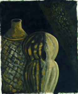 Un problème limitrophe  -
Acrylique sur toile -
61x50 -
2007