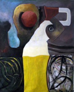 The Risk of Living -
Acrylic on canvas -
162x130 -
2011