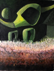 An Unknown Rumour -
Acrylic on canvas -
146x114 -
2012
